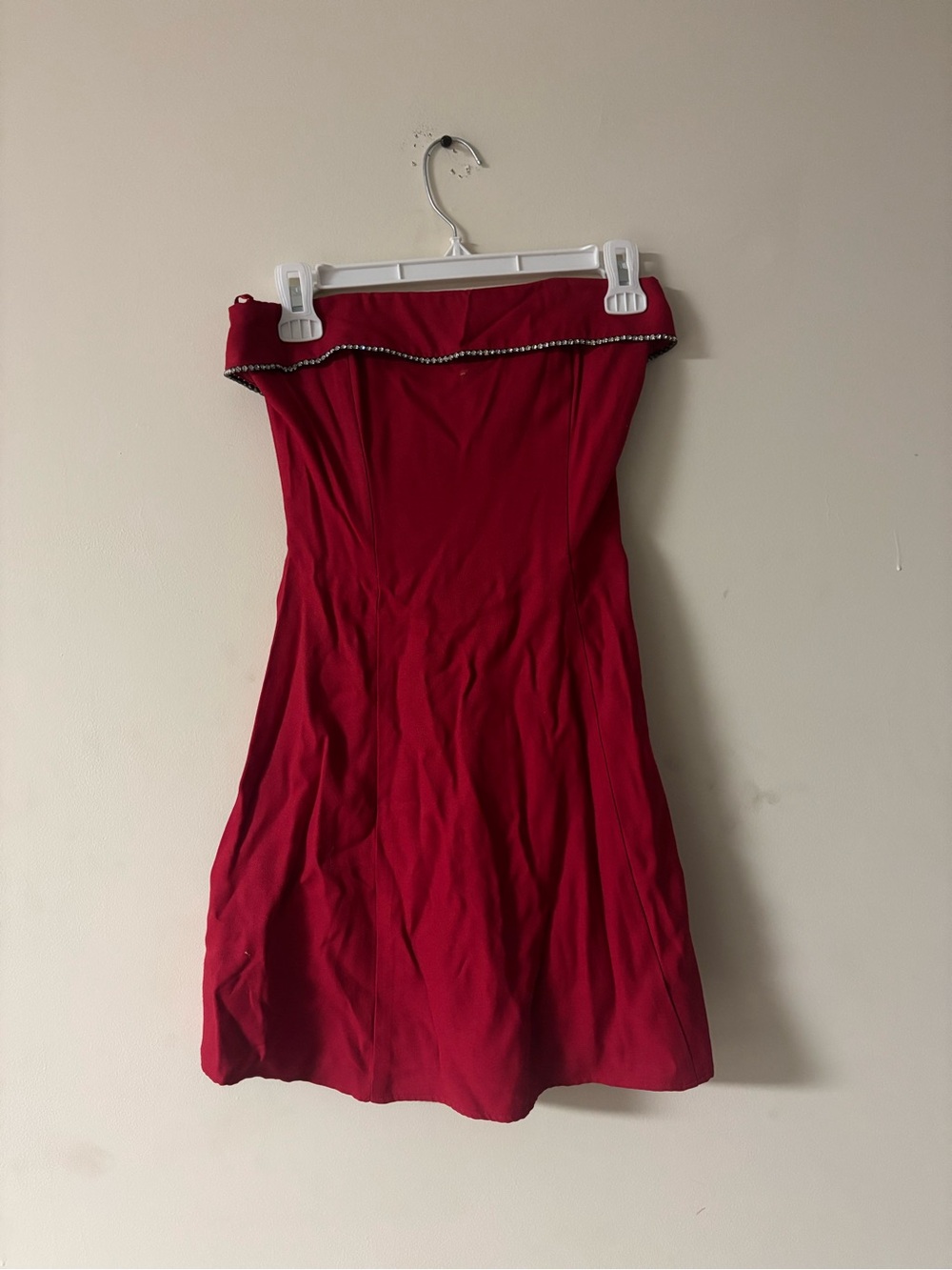 Vintage Gunne Sax Jessica McClintock Red Dress Made USA Size 3/4 Y2K **FLAWS**